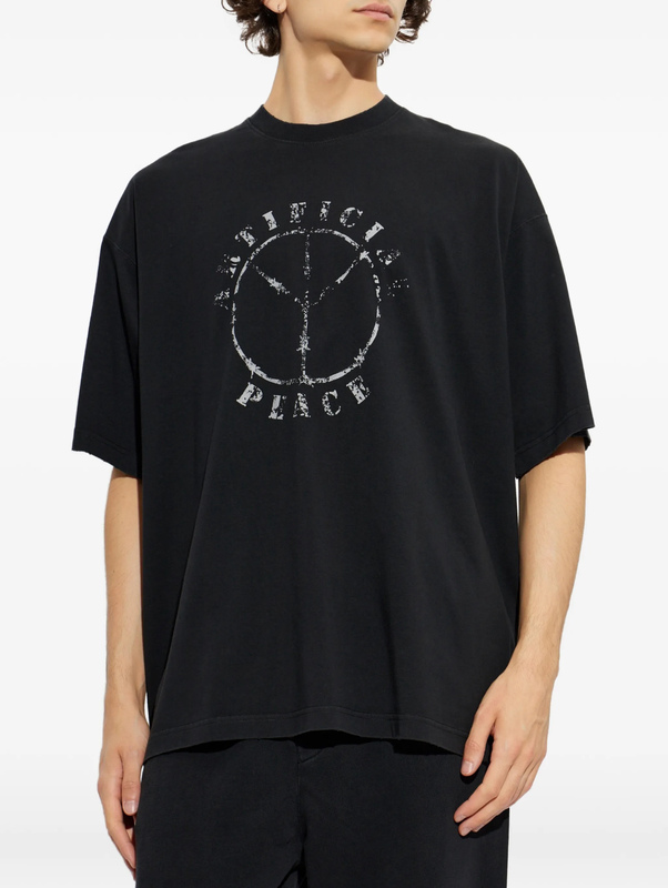 High-End Version】Vet Paris Style 2027 New Letter Print Logo Unisex Loose Short-Sleeve T-Shirt High-End Version】Vet Paris Style 2027 New Letter Print Logo Unisex Loose Short-Sleeve T-Shirt