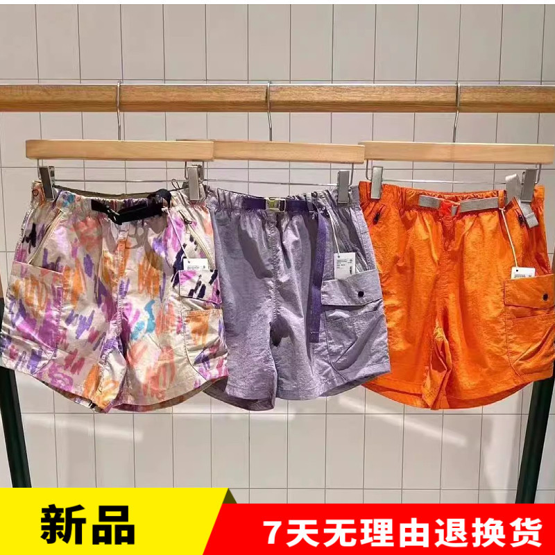 24-Year Summer New Suoran Women's Outdoor Lightweight Sports Casual Water-Repellent Multi-Pocket Shorts A0241Pa10