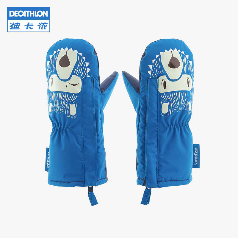 Dickom Children Gloves Winter Outdoor Warm Cartoon Baby Skiing with Finger Glove KIDK