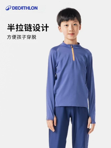 Детская быстросохнущая футболка, толстовка подходит для мужчин и женщин, базовый весенний спортивный лонгслив, детская одежда, свободный крой