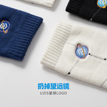 ACE Integrated UZIS basketball socks mens thickened towel bottom actual battle Elite socks high-top sports stockings star]