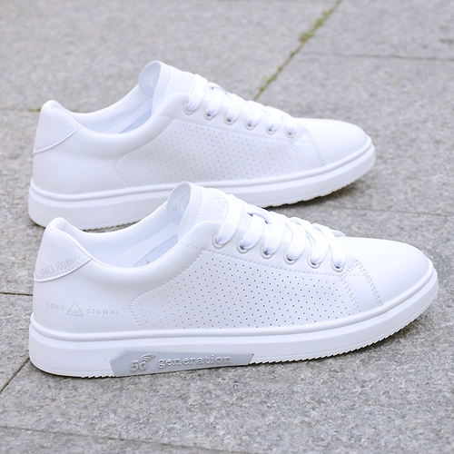 Зимняя универсальная флисовая белая обувь для отдыха, кроссовки