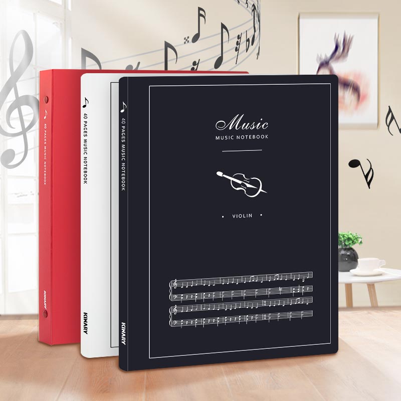 Kinderley score clip can be modified piano score clip student score clip A4 folder loose-leaf clip set, drum, piano clip, pqinpu clip A3 score, transparent insert hollowed-out book clip