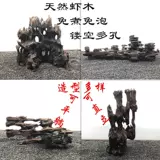 Рыба -аквариум Небольшой рыбные креветки креветки, пяти три цихлиды озера, рыба -гнездо для размножения рыбы Малаха, рыбное гнездо, небольшая рыба, чтобы избежать дома, тонущая древесина