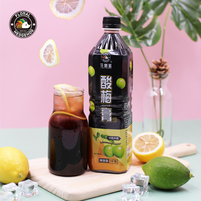 花刺猬 浓缩桂花酸梅膏 1000g 双重优惠折后￥5.8包邮