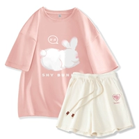 Вентилятор застенчивый кролик+абрикосовый порошок сердце k