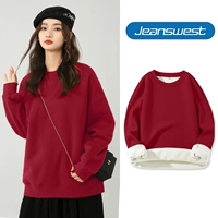 【Пример Super Fleece Model】 вишневый красный цвет