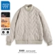 【Бейсбольный воротник хлопковая одежда】 khaki#zs pure color