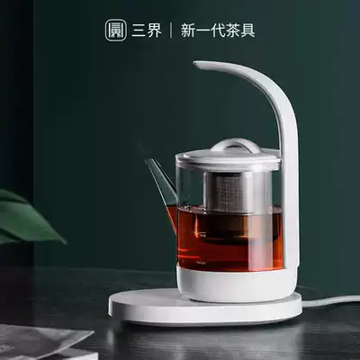 New product Sanjie cooking teapot black tea tea maker health teapot home office automatic cooking teapot small tea stove