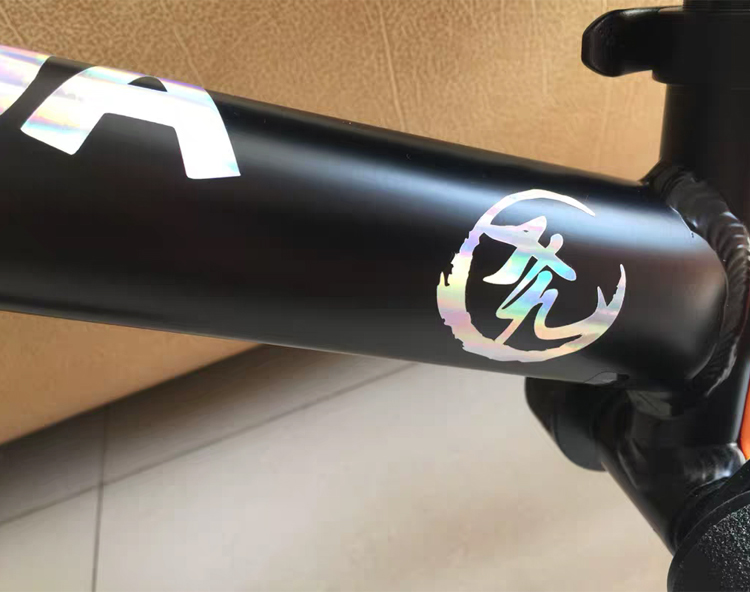 Tên tùy chỉnh Word Sticker Nhân vật Trung Quốc Nhãn dán xe con Cân bằng Slider Sticker Xe máy Xe máy Phản quang Sticker - Smart Scooter xe cân bằng 1 bánh xiaomi