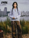[F426 Official Store]{City Hunter}Spring New Vintage Heavy Cable Knit Cardigan Sweater with Horn Buttons