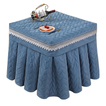 New fire table cover thickened household fire cover square winter heating tablecloth stove mahjong machine cover