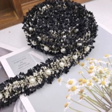 Плетеная ткань из жемчуга, 2см, в стиле Шанель