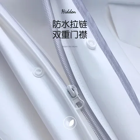 女雨披雨衣电动车雨衣非成人全身eva电瓶车连体一次性