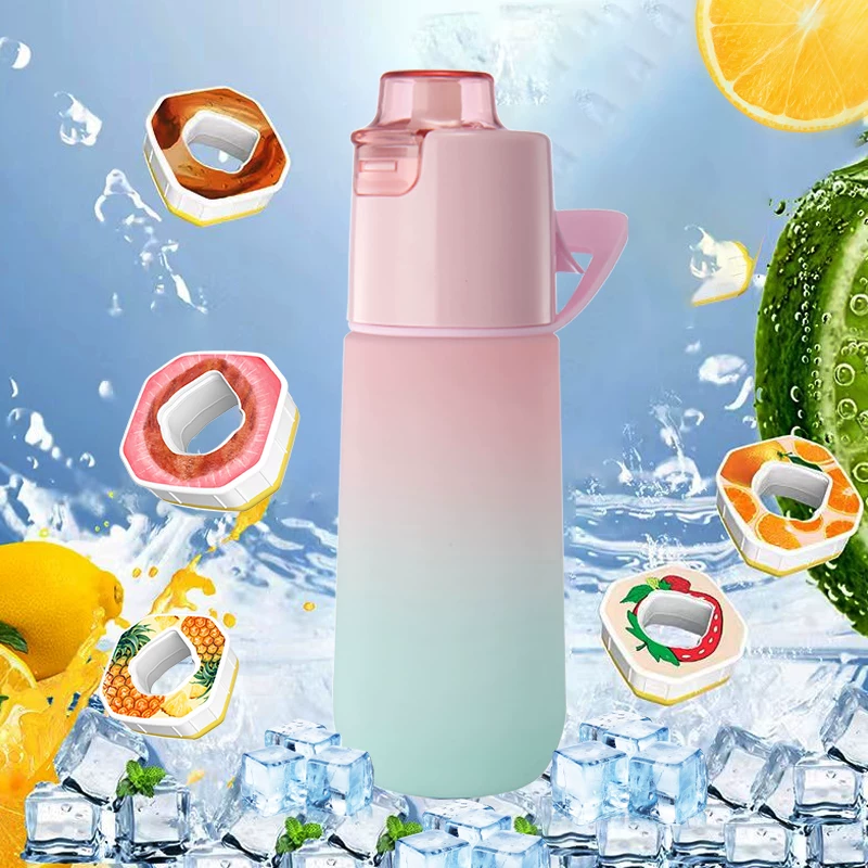 Кольцо-флакон с ароматом для воды для детей и учащихся, забавный и фруктовый аромат с запахом, многоароматный распылитель-чайник