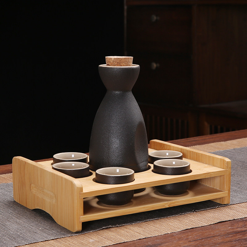 Ликер Cup 创意复古分酒器白酒杯酒具套装家用小号一口杯陶瓷中式清酒壶酒盅