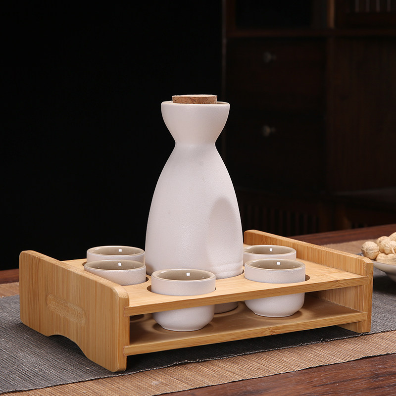 Ликер Cup 创意复古分酒器白酒杯酒具套装家用小号一口杯陶瓷中式清酒壶酒盅