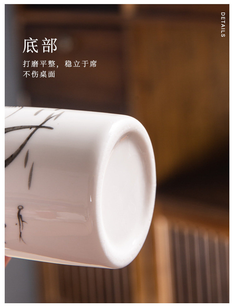 товар из китая 中式三两酒壶分酒器家用白酒杯套装带杯架饭店用陶瓷一口杯小酒盅