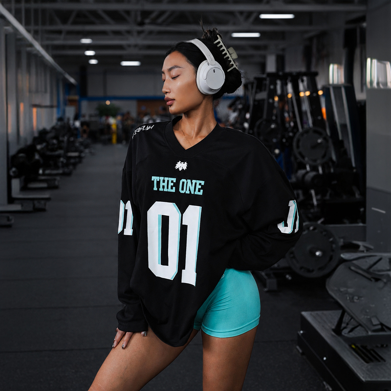 Fearless Oriental Unparalleled No. 01 Member Rugby Long Sleeve T-Shirt, Versatile for All Seasons, Casual Fitness, Lightweight, One-Way Moisture-Wicking Fearless Oriental Unparalleled No. 01 Member Rugby Long Sleeve T-Shirt, Versatile for All Seasons, Casual Fitness, Lightweight, One-Way Moisture-Wicking