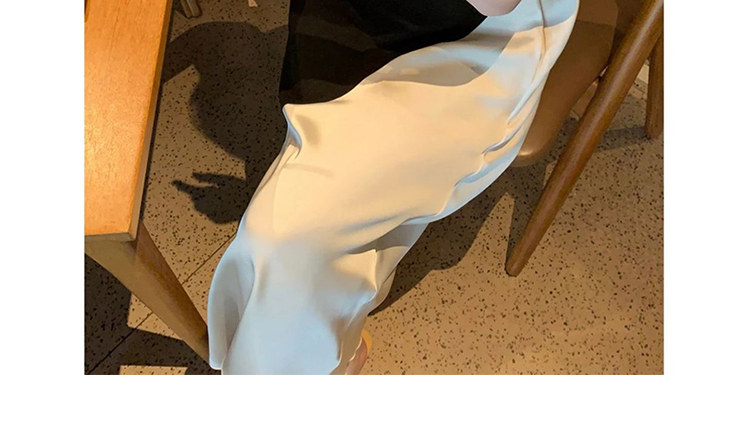 Платье для беременных 孕妇洋装轻奢高级感夏季法式短袖缎面拼接假两件小黑裙2026新款