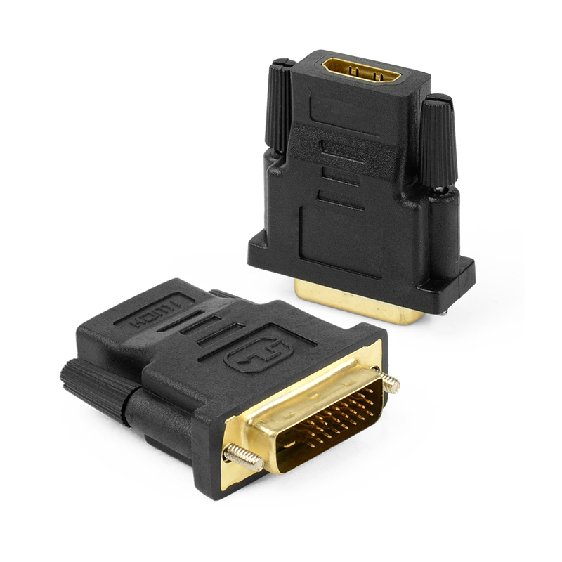 DVI24 1-HDMI conversion line for the mother HD 1080P Converter PS4 Connected TV Monitor two-way interchangeable short-term HDMI to dvi24