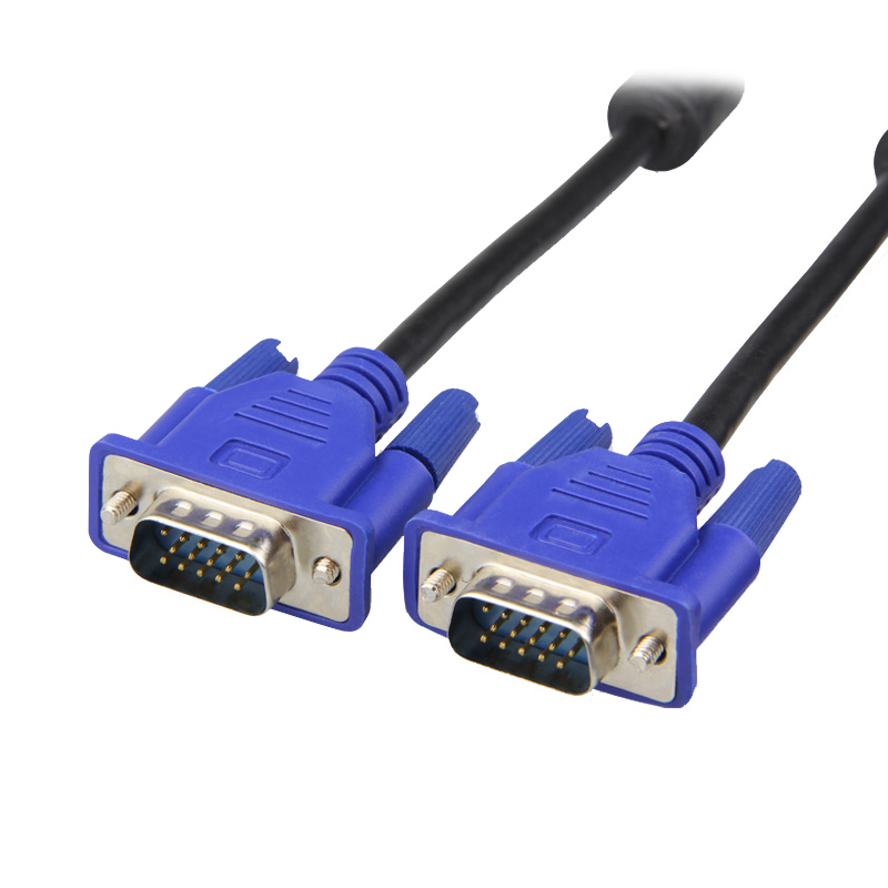 VGA Wire Computer Screen Connection Transfer Data Signal Wire Double screen Desktop with Host and HD Projector 3 Notebook 5 lengthened 5 m 10 m Public to Mother film Extension Line