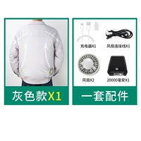 (Серый 1 кусок+1 набор аксессуаров) с батареей 1 Вт MIA