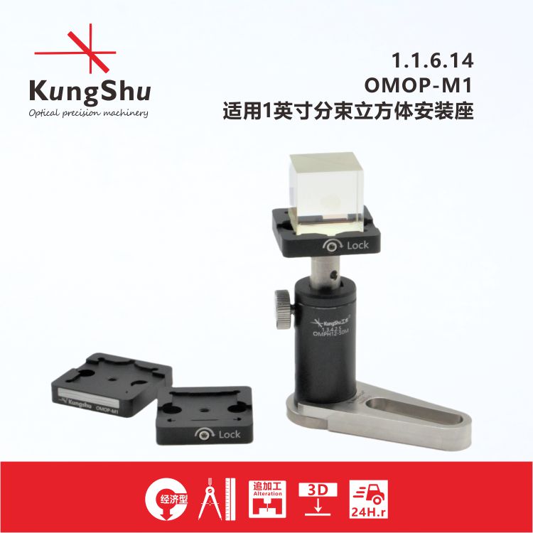 KungShu OMOP-M1 is suitable for 1-inch beam cube installed BSH1