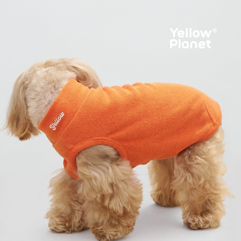 Yellowplanet Color Daily Series Yarn-Dyed Ultra-Soft Towel Cotton Pet Vest Dog Vest