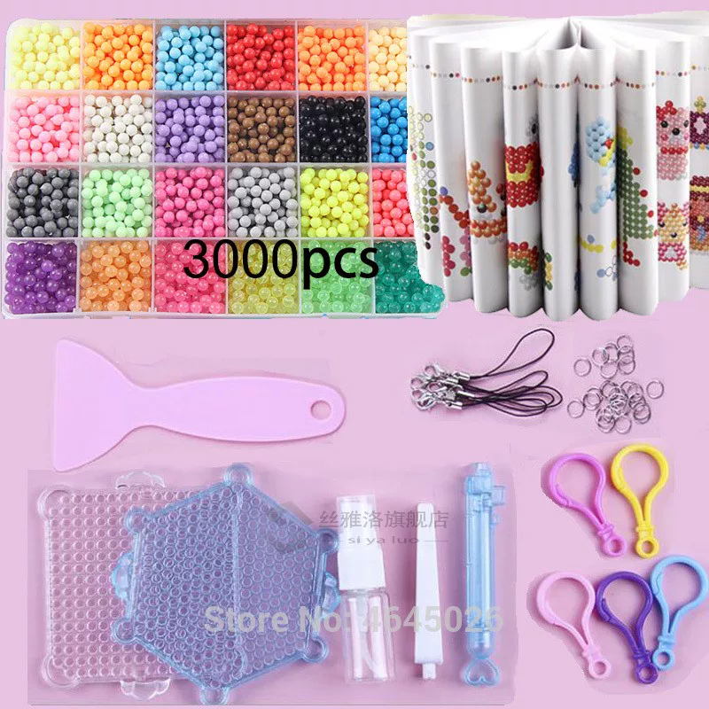 Fuse Beads Water Creative Beads DIY SET PEGBOARD KIT CRAFT