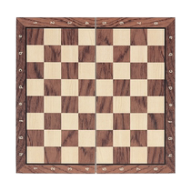 Chess Elèves Enfants à pliage magnétique en bois massif portatif Chessboard haut de gamme échecs aux échecs de lAtlantique