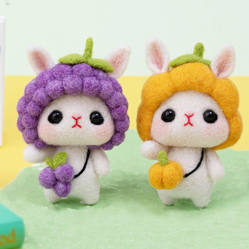 Wool Felt Goat Felt Duozodiac Chai Dog Wool Felt Diy Material Bag Handmade Adult Cloth