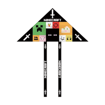 Good quality kite game minecraft simple reel park square beginner kite for children to play