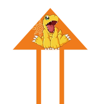 Kite Shandong Weifang Agumon Gabumon Digimon adult and child handheld breeze easy-flying kite