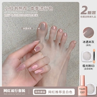 Ледяной прозрачный рис серого цвета+порошок Aurora 03