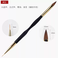 [Профессиональная ручка для дизайна ногтей двойного назначения-02#]