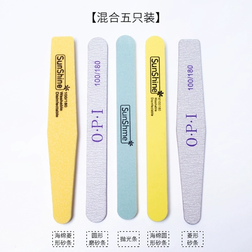 Поролоновый ткань для полировки для маникюра, набор инструментов