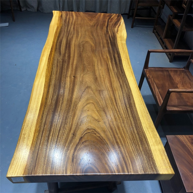 Size: 193 * 75 * 7 South American walnut wood large board Natural side