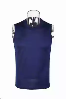 2020 new fire sleeveless shirt flame blue standby vest blue waistcoat shoulder quick-drying breathable physical training sleeveless shirt
