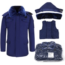 New Jihua Blue Coat Fire Cotton Clothes New Flame Training Coat Winter Thickened Cold Coat