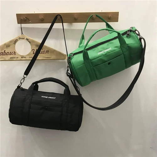 Спортивная спортивная сумка, вместительная и большая сумка через плечо, сумка для путешествий, зеленая черная сумка на одно плечо, небольшая сумка