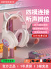 Edifier G2 Wireless Bluetooth Headset Over-Ear Gaming Headset for Pubg, Cat Ear Design for Girls, Computer Headset