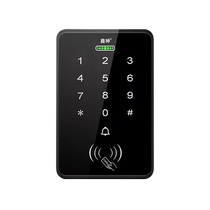 Double-open fire door access control school fire channel two-way swipe card lock password lock access control machine electromagnetic lock magnetic lock