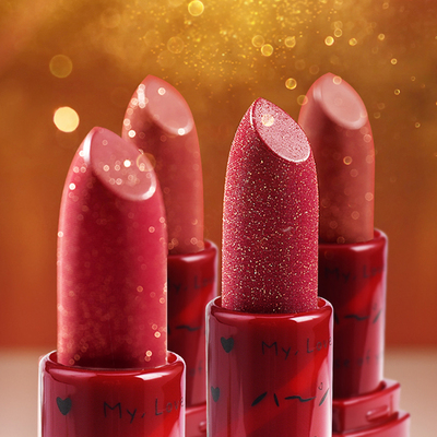 【魔吻】小金钻星耀口红女哑光雾面