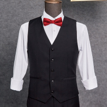 Mens suit vest spring groomsman suit fraternity costume groom wedding dress casual suit horse clip