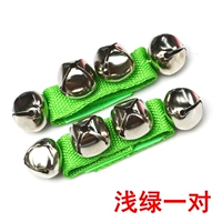 Проводка колокольчика светло -зеленая пара