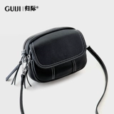 Маленькая модная универсальная сумка для телефона, кожаная сумка через плечо, сумка на одно плечо, из натуральной кожи