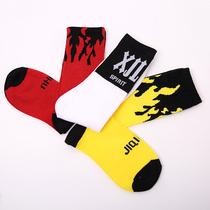 East Guaparazzi Children Street Dance Socks Girl Socks Young Children Summer CUHK Childrens Stockings Trendy Hip Hop Mid-barrel Socks