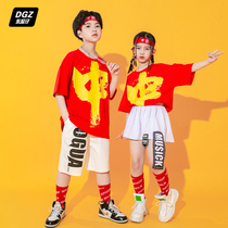 61Show to China Wind and Childrens Games Clothing National Tide Primary and Primary School Cheerleader Costume