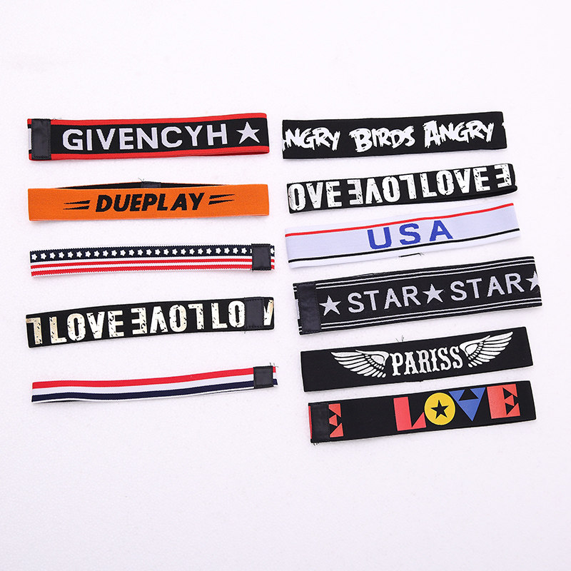 Children's hairband new boy hairband tide brand hip-hop performance hip-hop catwalk sports basketball with drum set Korea